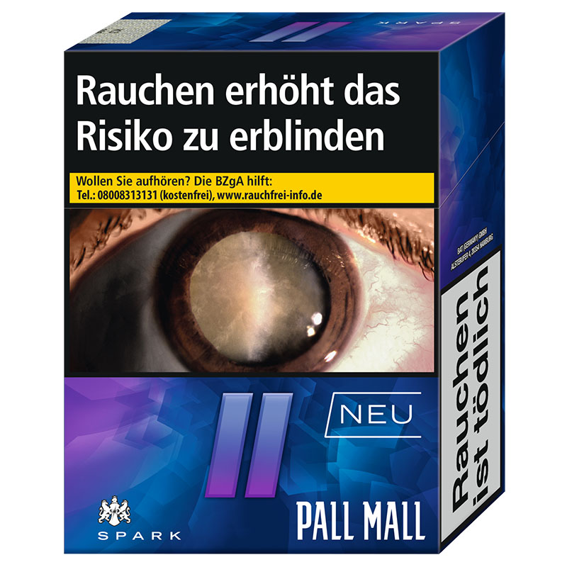 Pall Mall Spark Giga Zigaretten Schachtel