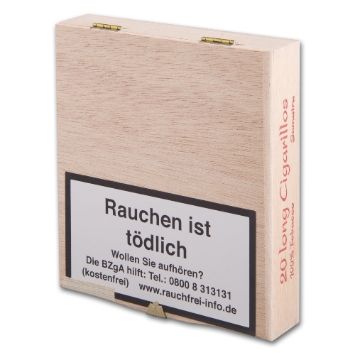 Kleinlagel Long Cigarillos Sumatra 20er Kiste