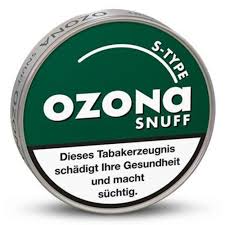 Ozona S-Type Snuff Schnupftabak Dose