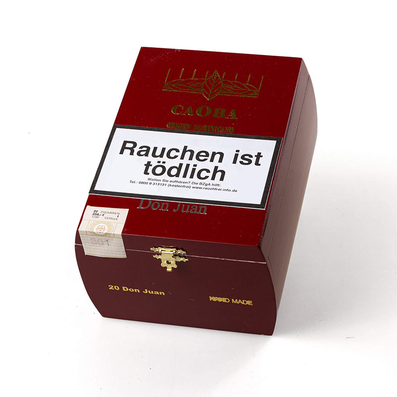 Caoba Origen Dominicano Don Juan Zigarren Kiste