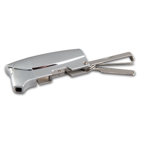 Pfeifenfeuerzeug Piezo Cozy dark gun