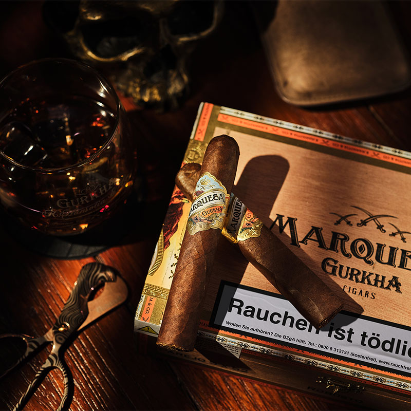Gurkha Marquesa Toro Zigarren Lifestyle