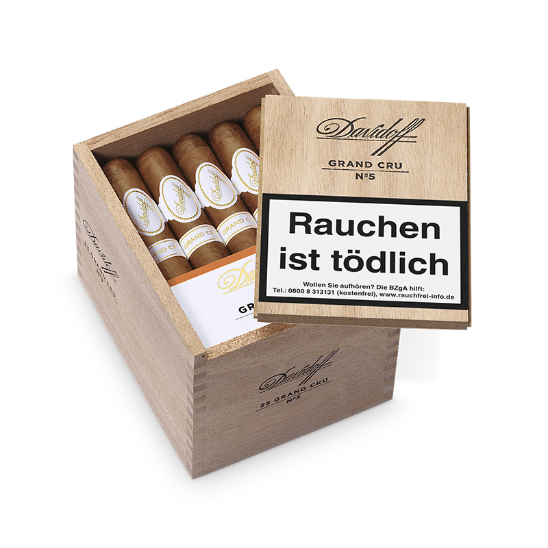 Davidoff Grand Cru No. 5 Zigarren Kiste