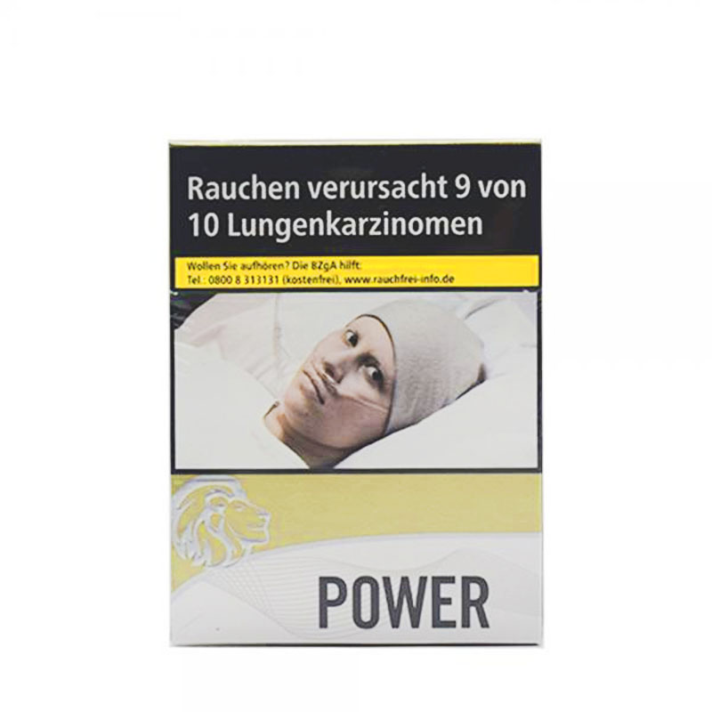 Power Gold Big Zigaretten Schachtel