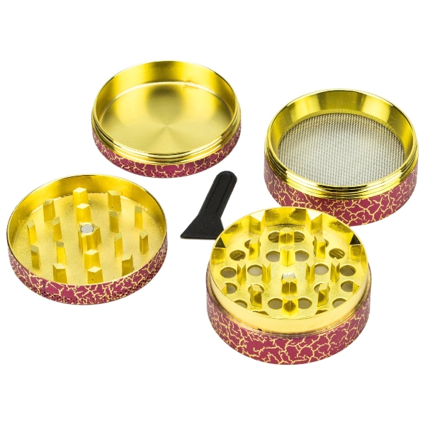 Grinder Metall Ornament Design 4-teilig Ø 48 mm