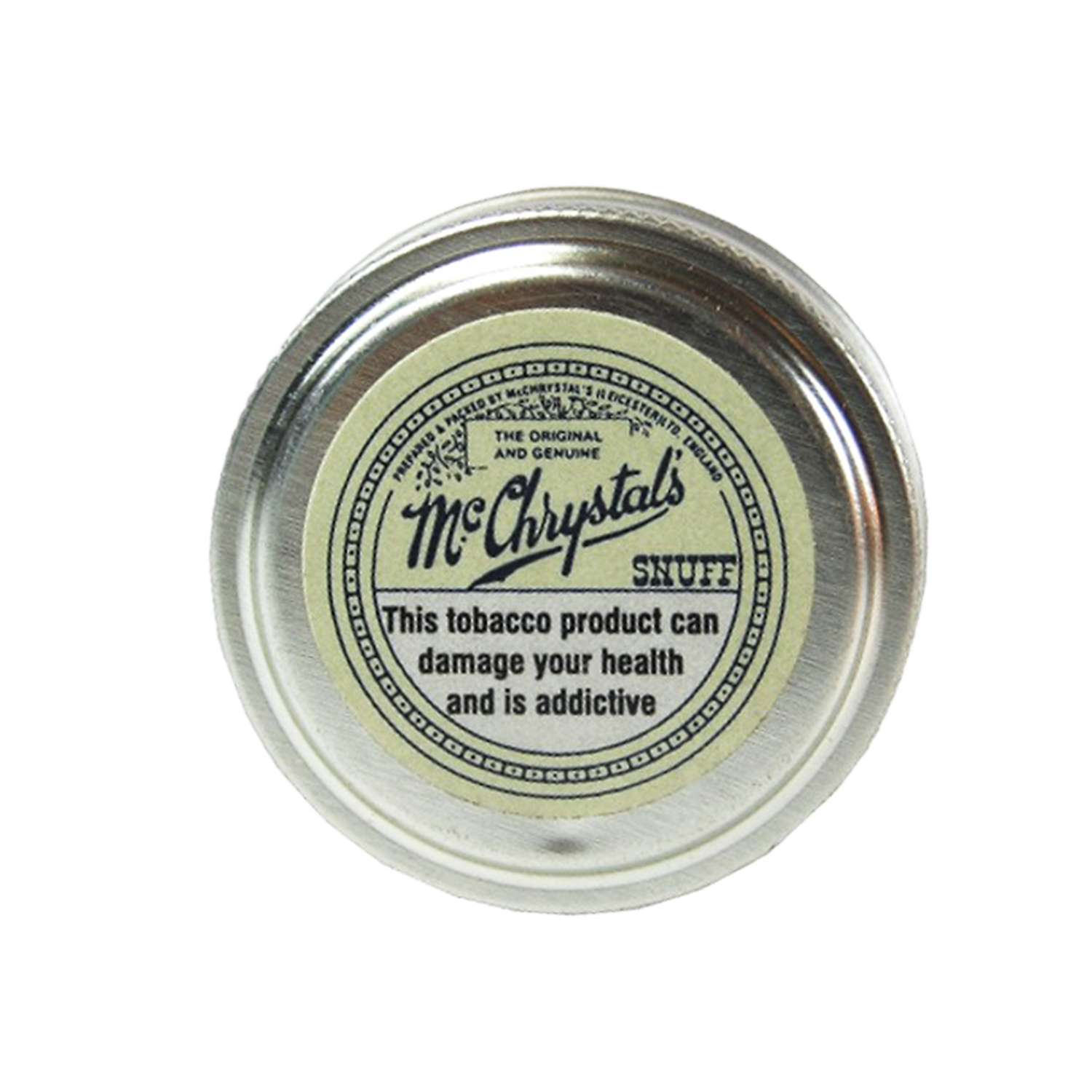 McChrystal's Original & Genuine Snuff Schnupftabak Mini Dose