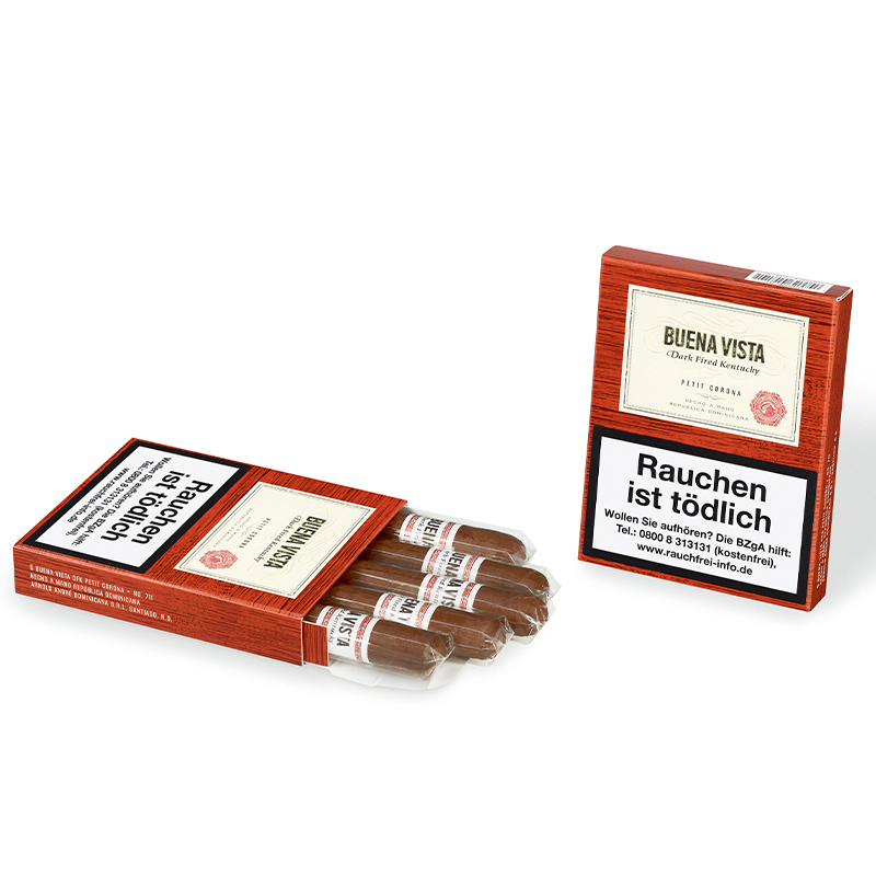 Buena Vista Dark Fired Kentucky Petit Corona Zigarren Schachtel