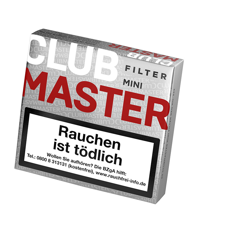 Clubmaster Mini Filter Red Zigarillos Gebinde