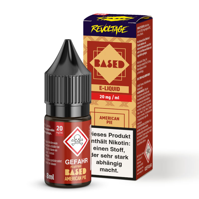 Revoltage Hybrid Based American Pie 20mg Nikotinsalz Liquid
