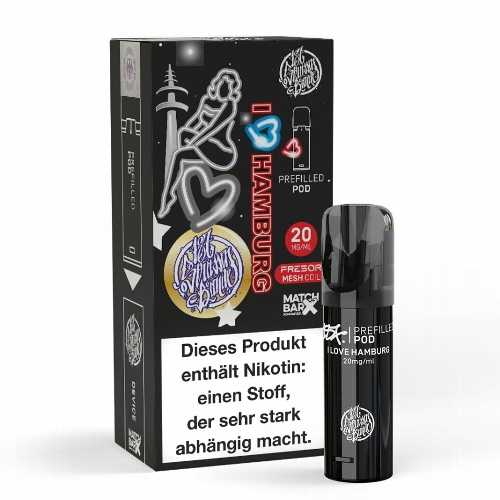 187 I love Hamburg 20 mg Prefilled Pods
