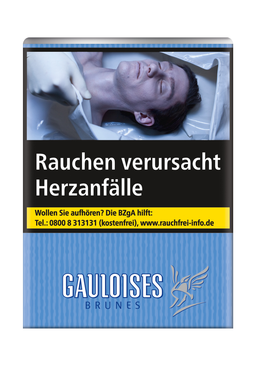 Gauloises Brunes ohne Filter Original Pack Zigaretten Stange