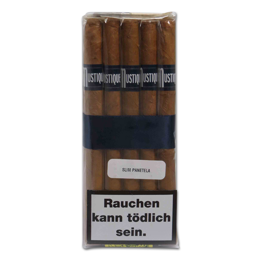 Mustique Blue Dominikanische Republik Slim Panetela Zigarren 10er Bundle