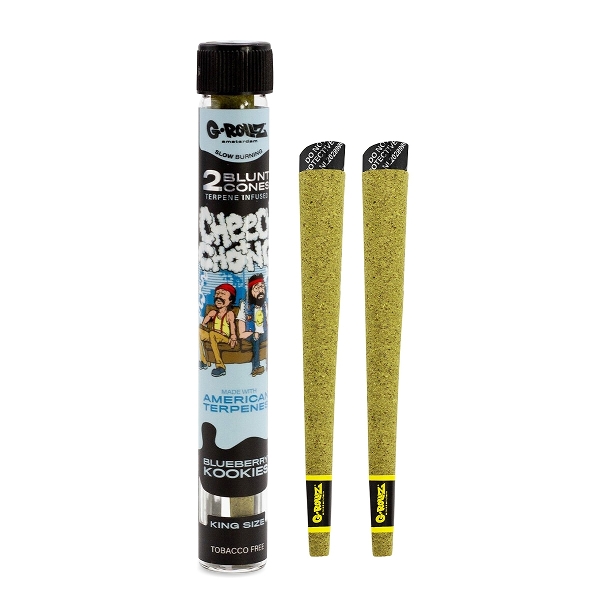 G-Rollz Cheech & Chong Blueberry Kookies Cones Glasröhrchen