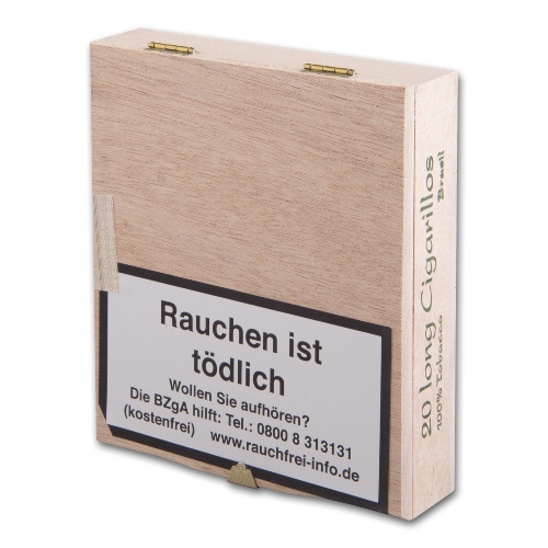 Kleinlagel Long Cigarillos Brasil 20er Kiste