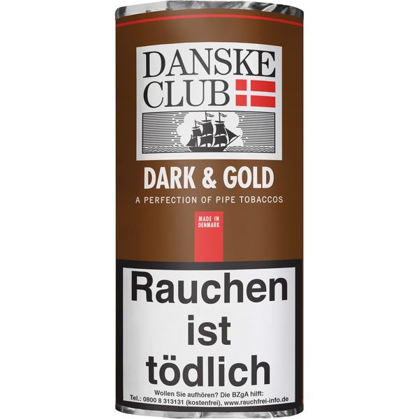 Danske Club Dark and Gold Pfeifentabak Pouch