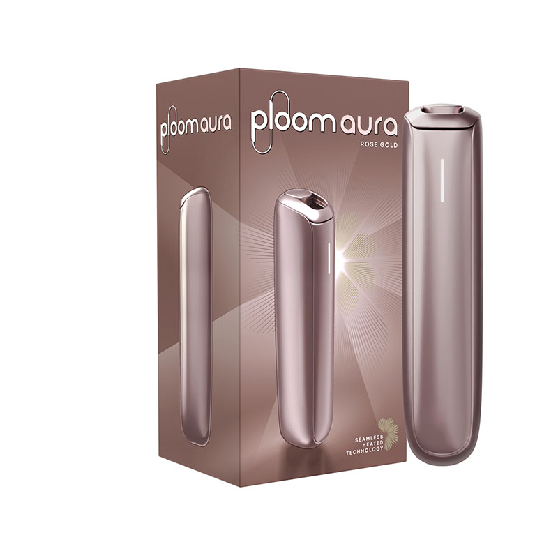 Ploom Aura Device Rose Gold mit Packung