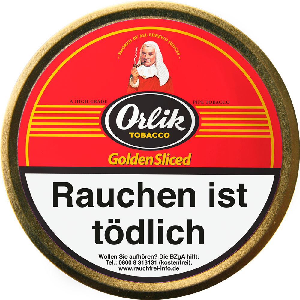 Orlik Golden Sliced Pfeifentabak Dose