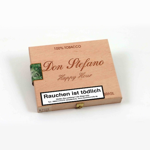 Don Stefano Happy Hour Brasil Zigarren 10er Kiste