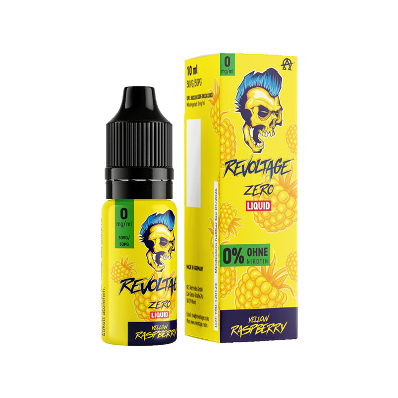 Revoltage Hybrid Nikotinsalz Liquid Yellow Raspberry 0mg