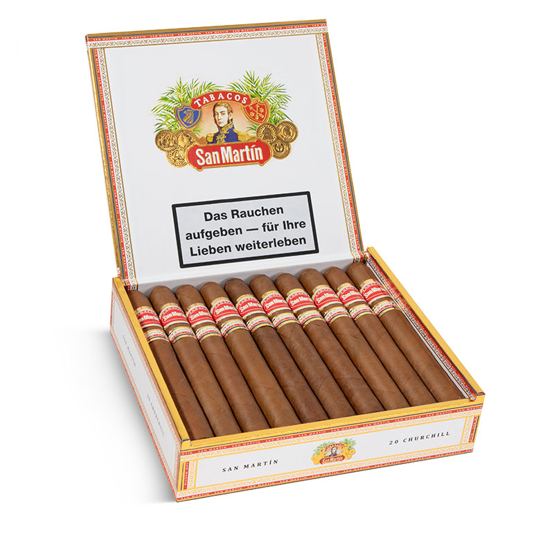 San Martin Churchill Zigarren Kiste