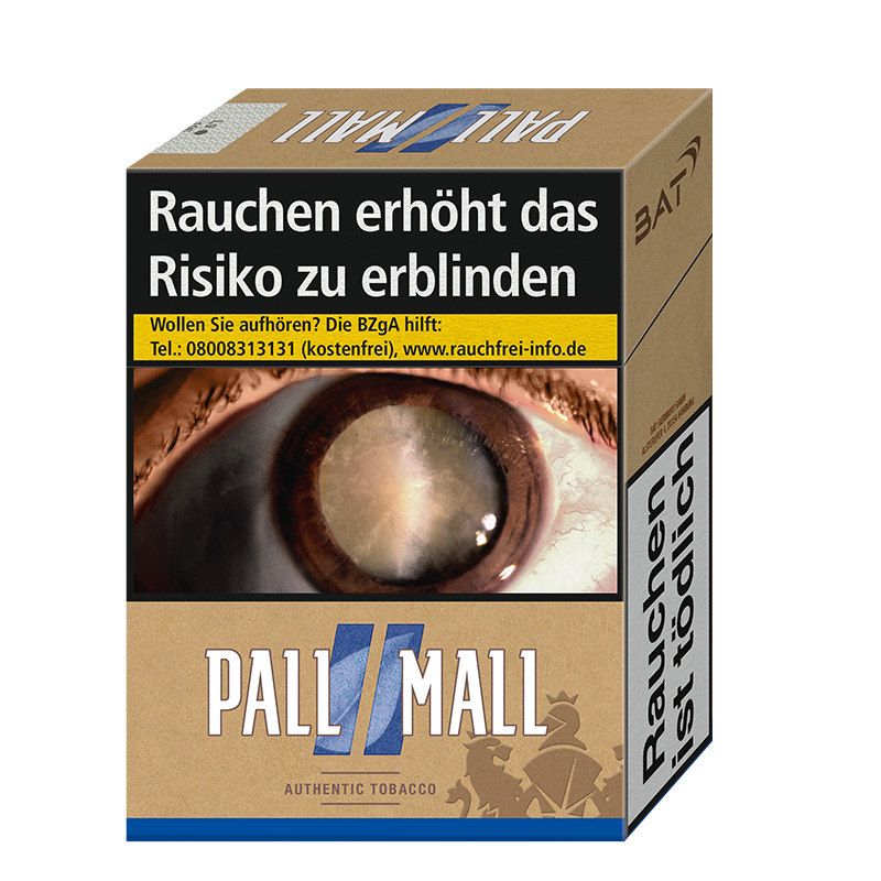 Pall Mall Authentic Blue Giga Zigaretten Schachtel