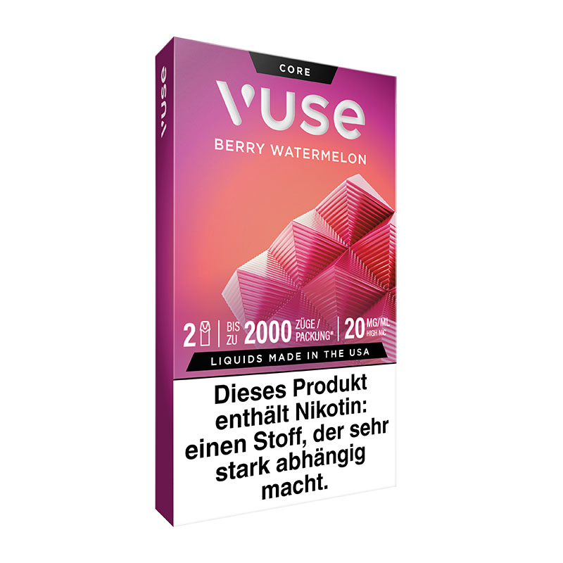 Vuse Berry Watermelon 20mg Prefilled Pods Side