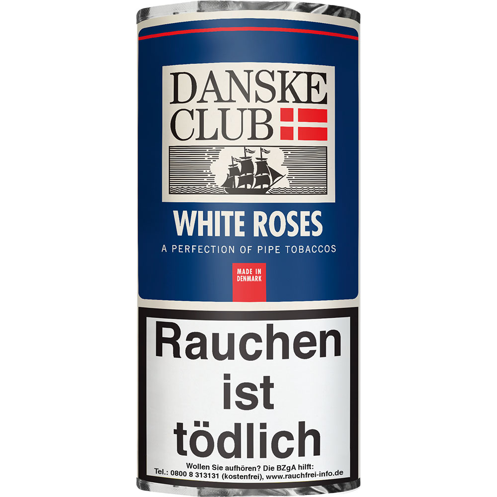 Danske Club White Roses Pfeifentabak Pouch