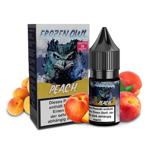 Frozen Owl Peach 20mg Nikotinsalz Liquid