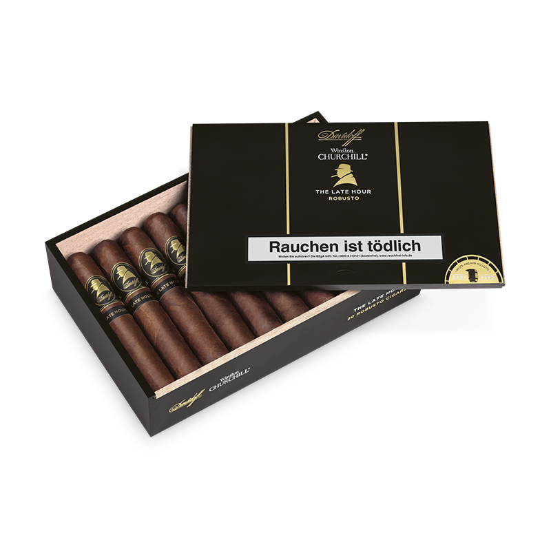 Davidoff Winston Churchill Late Hour Robusto Zigarren Kiste