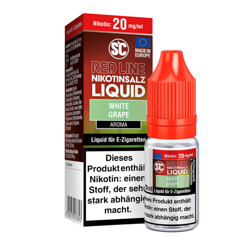 SC Red Line White Grape Nikotinsalz Liquid 20mg