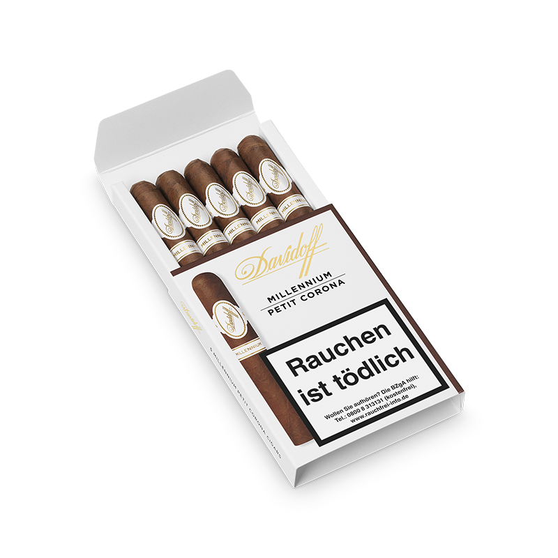 Davidoff Millennium Petit Corona Zigarren Schachtel