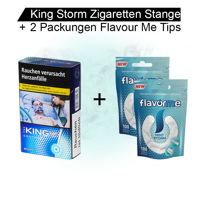 King Centrio Storm + King Storm Flavour Me Tips Angebot