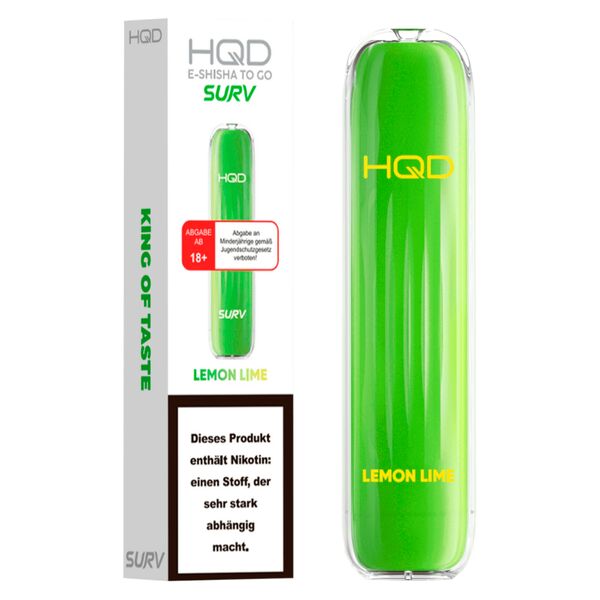 HQD Surv Lemon Lime 18mg Einweg E-Zigarette