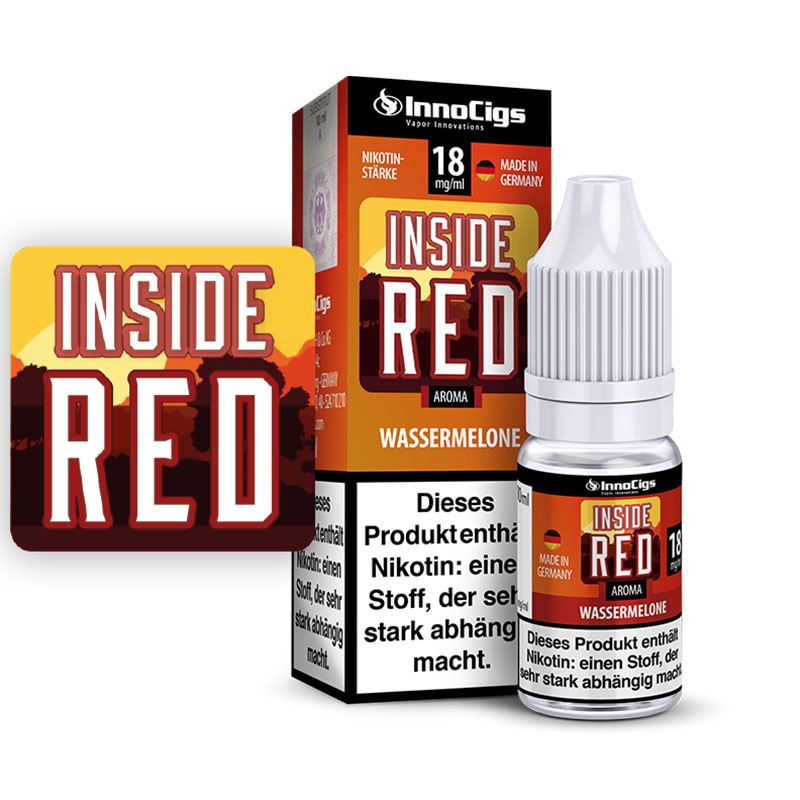 E-Liquid Innocigs Inside Red Wassermelonen Aroma 18 mg