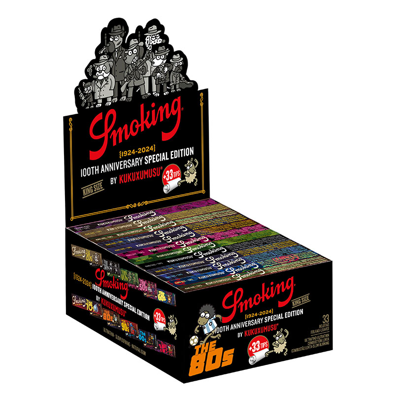 Smoking Kukuxumusu Anniversary King Size + Filter Tips Gebinde