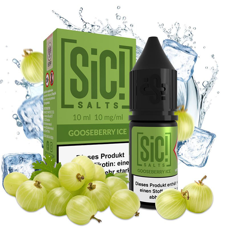SiC! Salts Gooseberry Ice 10mg Nikotinsalz Liquid