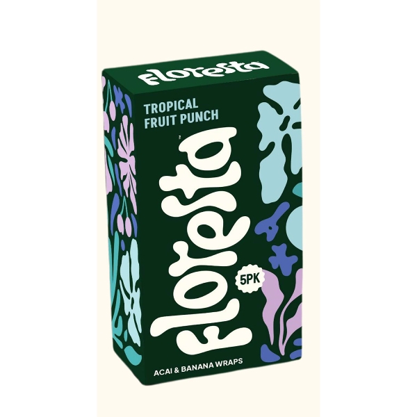 Floresta Acai & Banana Wraps Tropical Fruit Punch