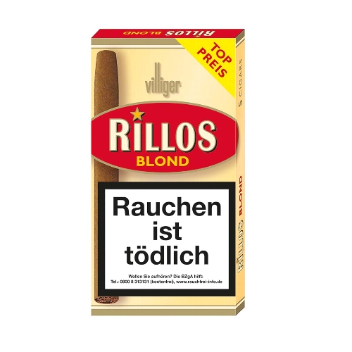 Villiger Rillos Blond Zigarillos Gebinde