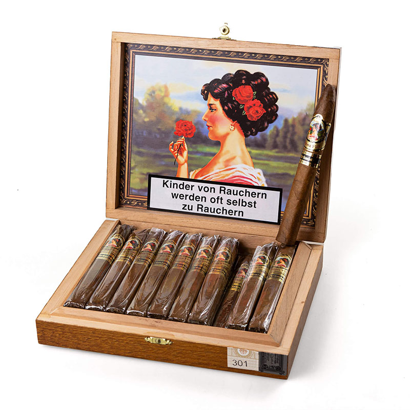 Dona Flor MF Piramides Zigarren Kiste offen