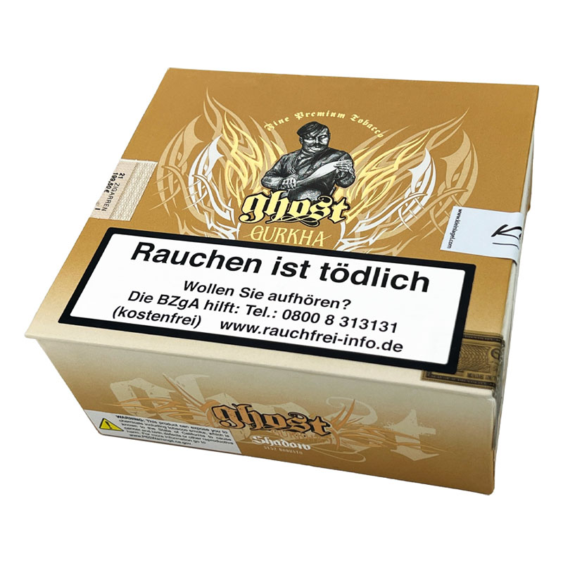Gurkha Ghost Connecticut Shadow Zigarren Kiste