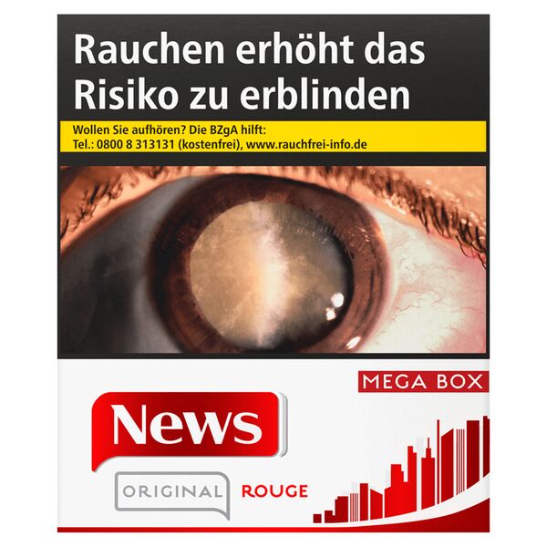 News Original Rouge 3XL Zigaretten Stange
