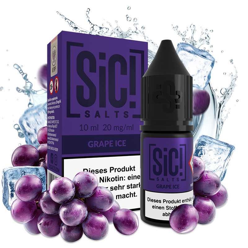 SiC! Salts Grape Ice 20mg Nikotinsalz Liquid