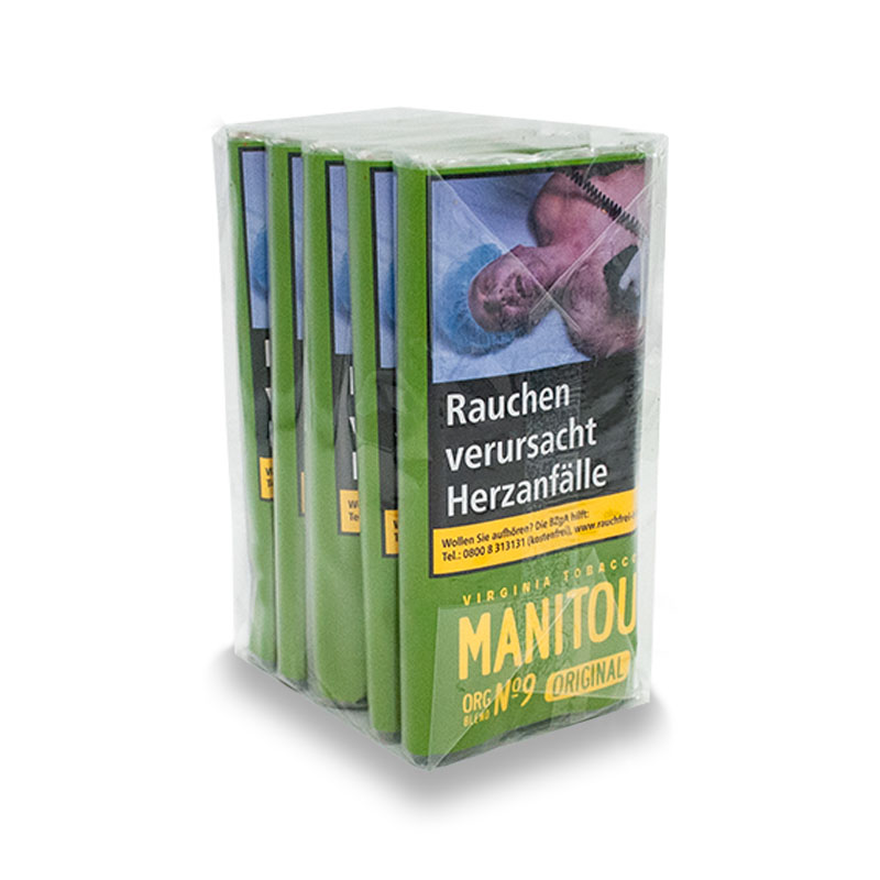 Manitou Organic Blend No.9 Green Tabak Gebinde