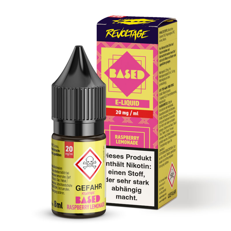 Revoltage Hybrid Based Raspberry Lemonade 20mg Nikotinsalz Liquid