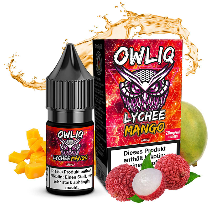 Owliq Lychee Mango 20mg Nikotinsalz Liquid