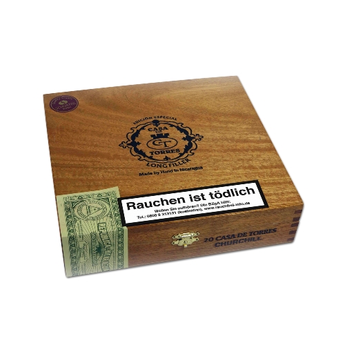 Casa de Torres Edicion Especial Churchill Zigarren 20er Kiste