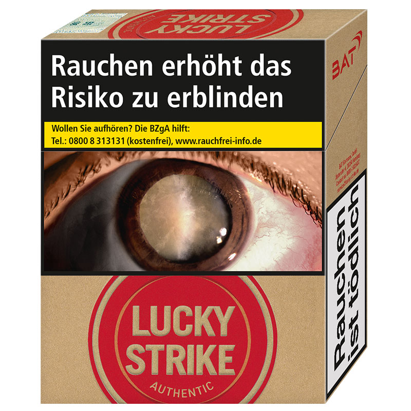 Lucky Strike Authentic Red Xtra Zigaretten