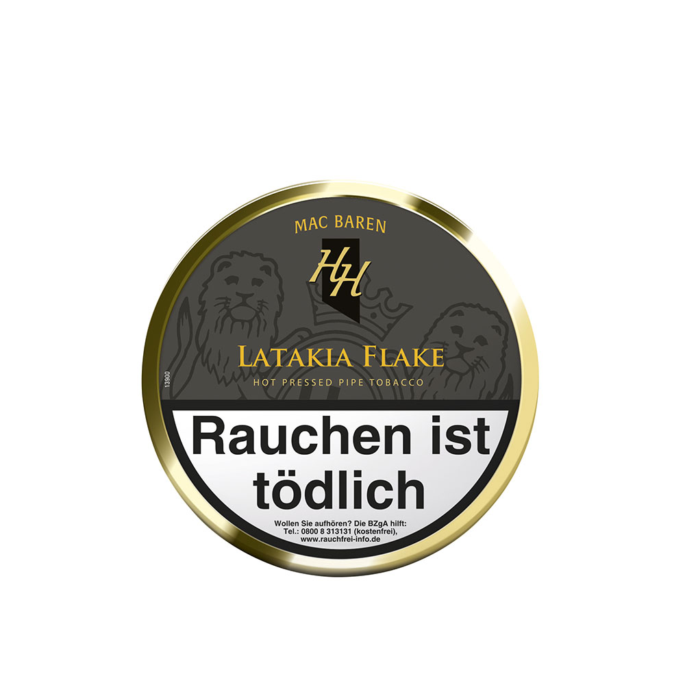 Mac Baren HH Latakia Flake Pfeifentabak Dose