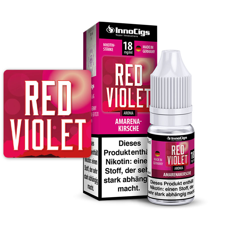 E-Liquid Innocigs Red Violet Amarenakirsche 18mg