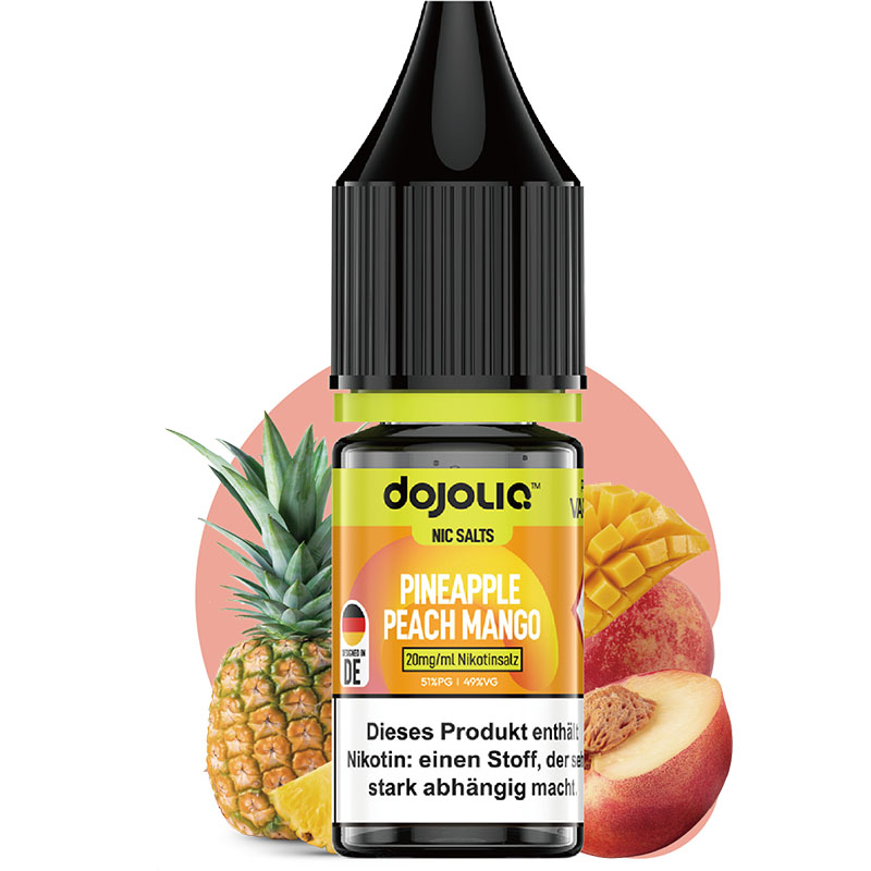 Dojoliq Pineapple Peach Mango 20mg Nikotinsalz Liquid